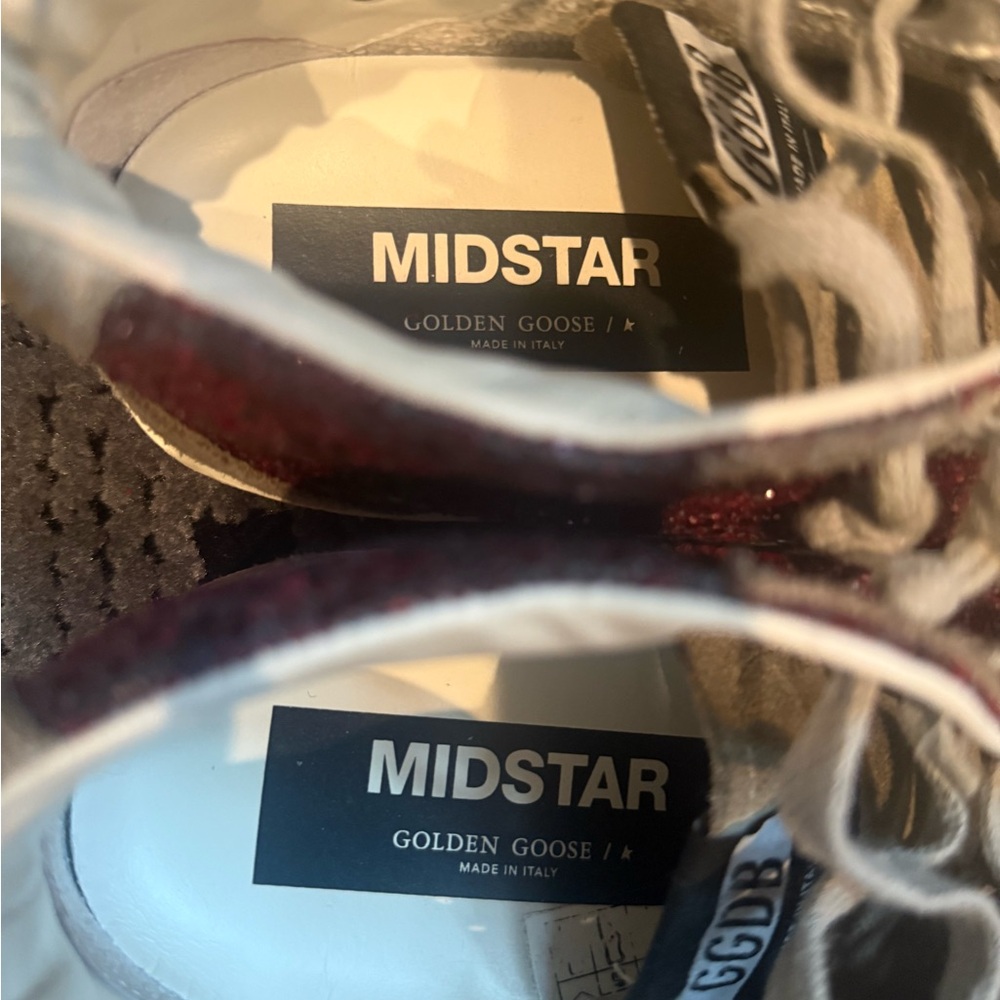 Golden Goose Mid-star glitter and suede 39 - Picture 6 of 7